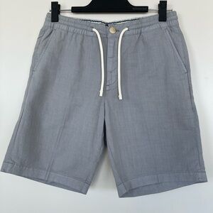 Scotch & Soda Gray Flat Front Shorts